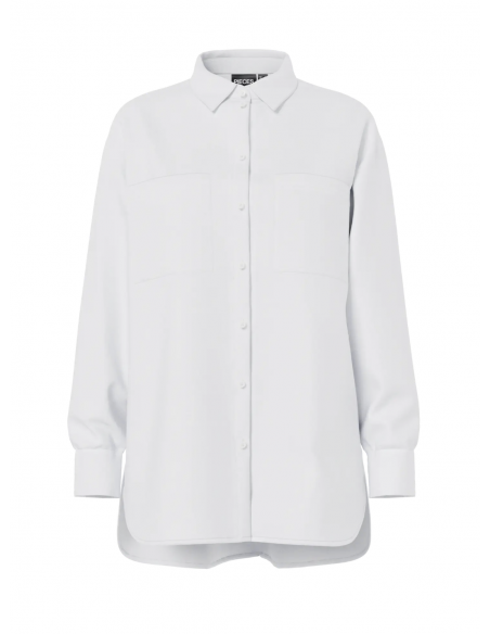 PCMELIA LS LOOSE SHIRT WVN NOOS