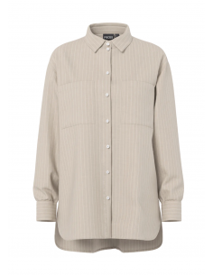 PCMELIA LS LOOSE SHIRT WVN NOOS 2