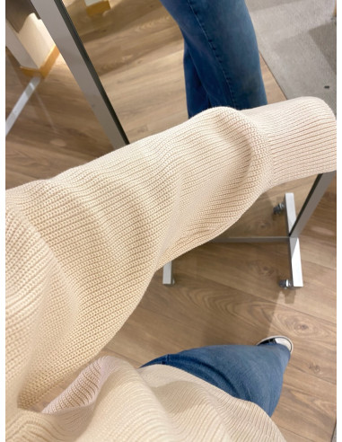 OBJFLO L/S KNIT PULLOVER