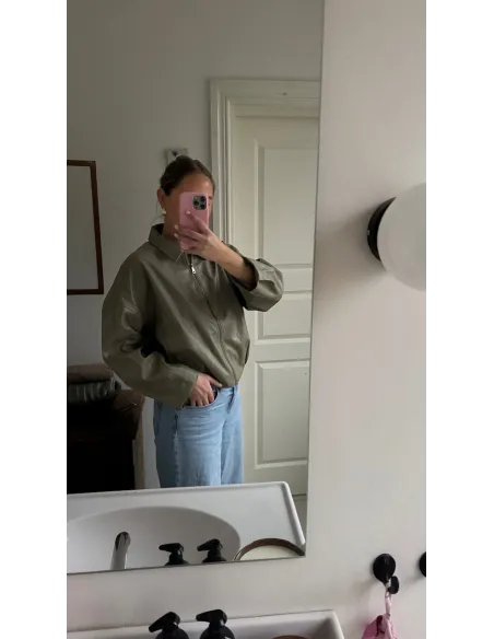 VMPOLLY LS COATED BOMBER