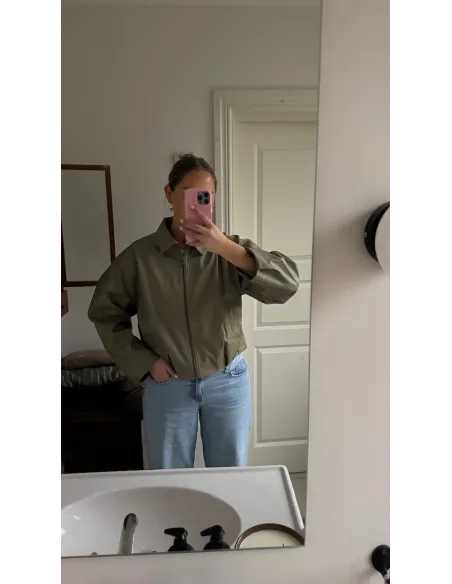 VMPOLLY LS COATED BOMBER