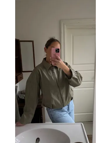 VMPOLLY LS COATED BOMBER