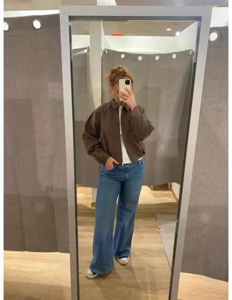 JDYCORA L/S FAUX SUEDE BOMBER