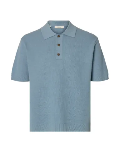 SLHDANE SS KNIT RELAXED POLO