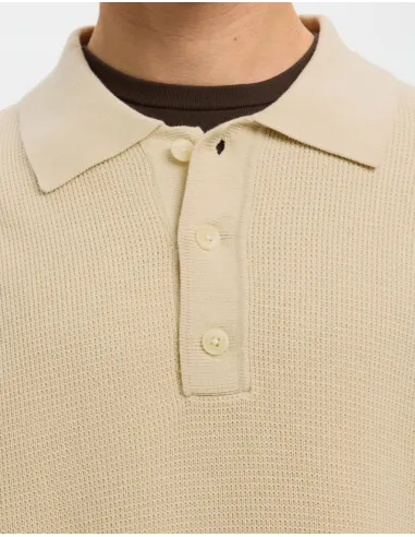 SLHDANE SS KNIT RELAXED POLO