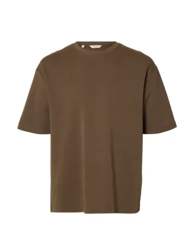 SLHLOOSEOSCAR SS O-NECK TEE NOOS