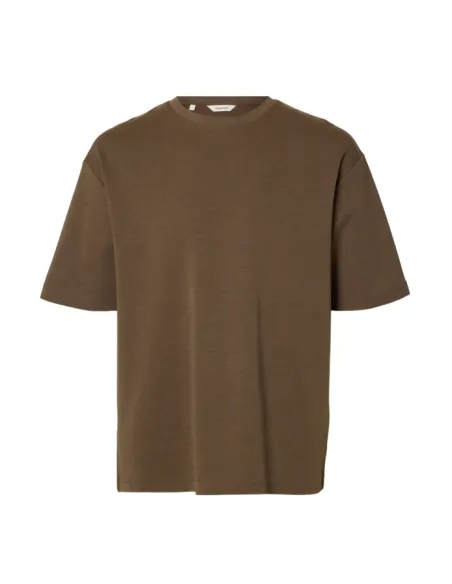 SLHLOOSEOSCAR SS O-NECK TEE NOOS