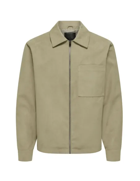ONSRICK FAUX SUEDE JACKET