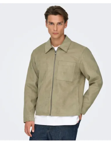 ONSRICK FAUX SUEDE JACKET