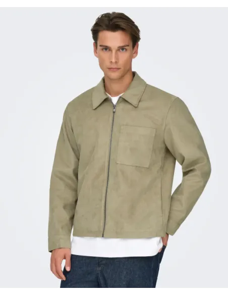 ONSRICK FAUX SUEDE JACKET
