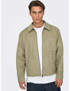 ONSRICK FAUX SUEDE JACKET 2