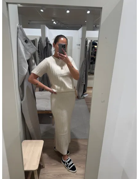 PCBEI HW ANKL KNIT SKIRT