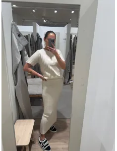 PCBEI HW ANKL KNIT SKIRT