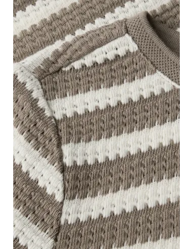 Street One Randig Stickad Tröja 3/4