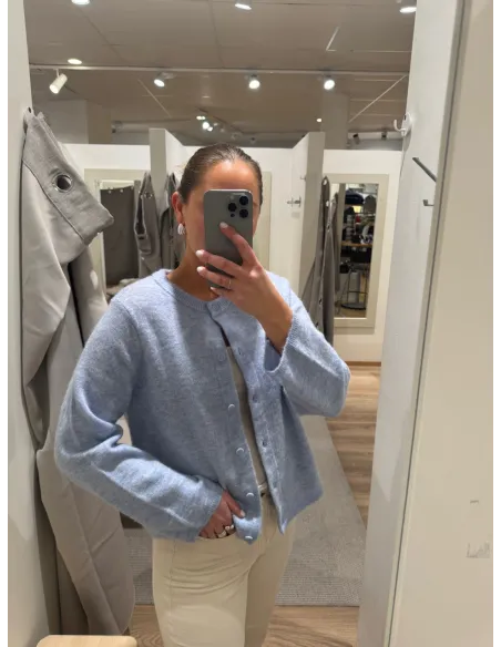 SLWLULU NEW LS KNIT CARDIGAN