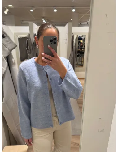 SLWLULU NEW LS KNIT CARDIGAN