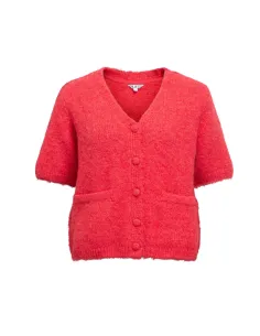 OBJSAGGIA RE SS V-NECK KNIT CARDIGAN 2