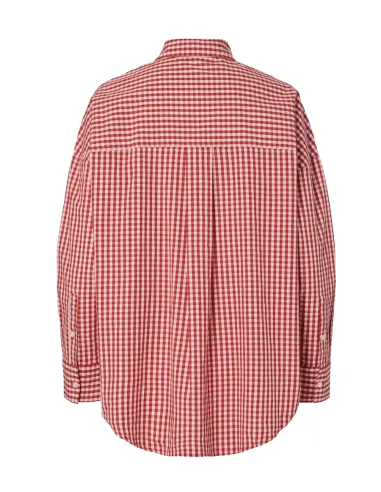 PCRIPPA LS OVERSIZE SHIRT