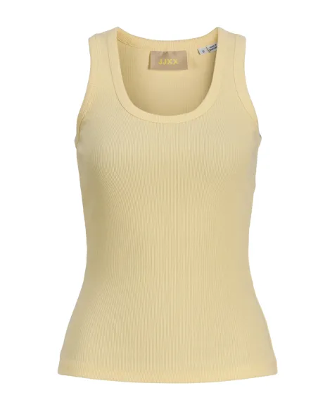 JXFRIDA SL U-NECK TOP JRS NOOS