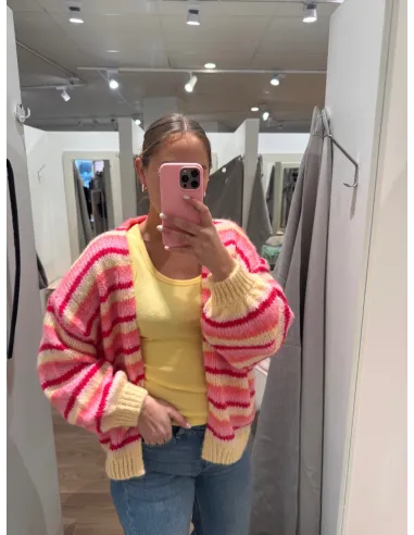 JXFRIDA SL U-NECK TOP JRS NOOS