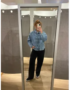 VMJAMIE LS DENIM SHACKET 2