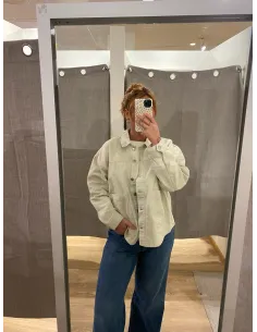 VMJAMIE LS DENIM SHACKET 2