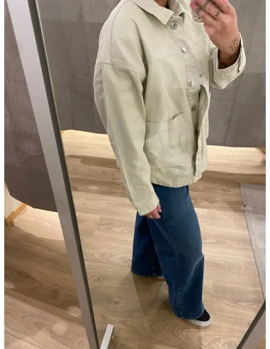 VMJAMIE LS DENIM SHACKET