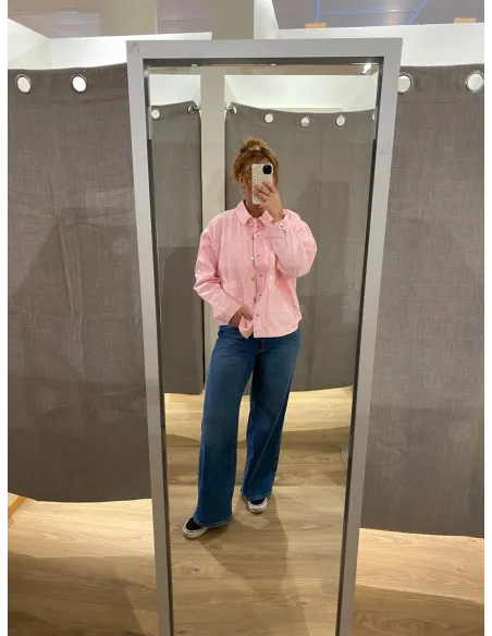 VMJAMIE LS DENIM SHACKET