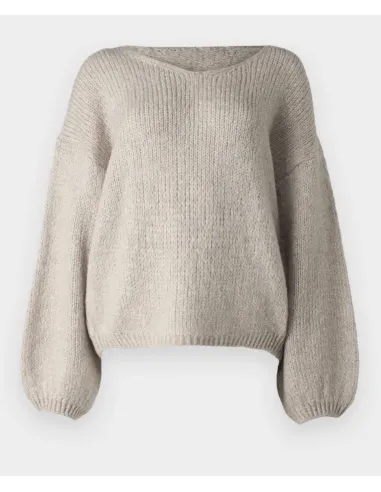 JDYDINEA L/S REVERSIBLE PULLOV. KNT