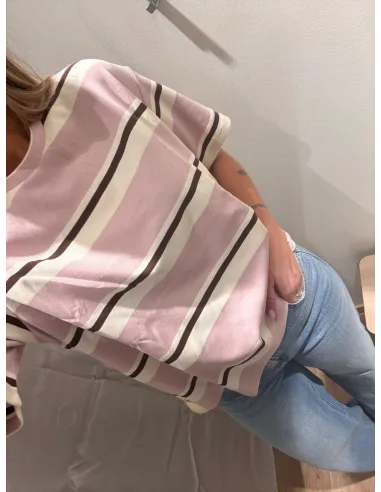 OBJHAZEL 2/4 LO T-SHIRT