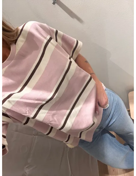 OBJHAZEL 2/4 LO T-SHIRT