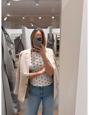 PCFILLA SS O-NECK TOP