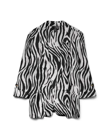 VMJESMILO 3/4 LOOSE BLAZER WVN GA NOOS