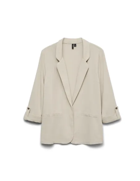 VMJESMILO 3/4 LOOSE BLAZER WVN GA NOOS