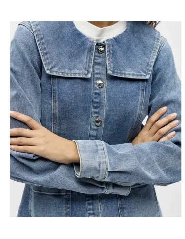 OBJIVY L/S RE DENIM SHIRT