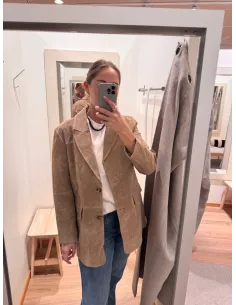 VMPERNILLE LS SUEDE JACKET