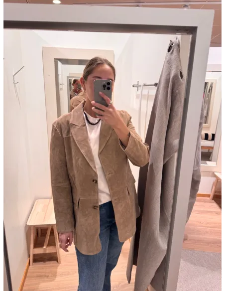 VMPERNILLE LS SUEDE JACKET