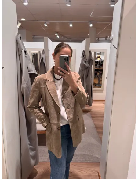 VMPERNILLE LS SUEDE JACKET