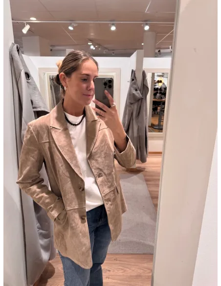 VMPERNILLE LS SUEDE JACKET