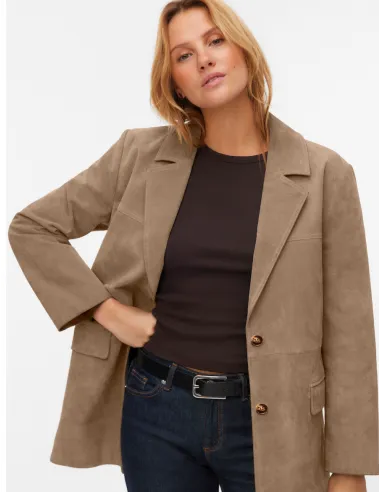 VMPERNILLE LS SUEDE JACKET