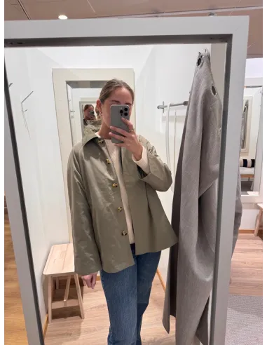 PCVILMA LS A-SHAPE TRENCHCOAT