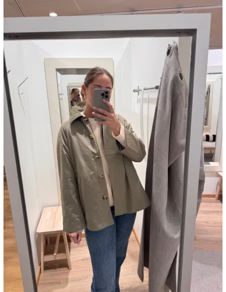 PCVILMA LS A-SHAPE TRENCHCOAT