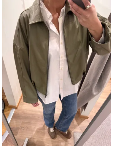 VMPOLLY LS COATED BOMBER