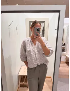 SLWCLEO-ALBERTA LINEN BLEND SHIRT NOOS