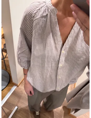 SLWCLEO-ALBERTA LINEN BLEND SHIRT NOOS