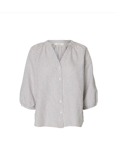 SLWCLEO-ALBERTA LINEN BLEND SHIRT NOOS