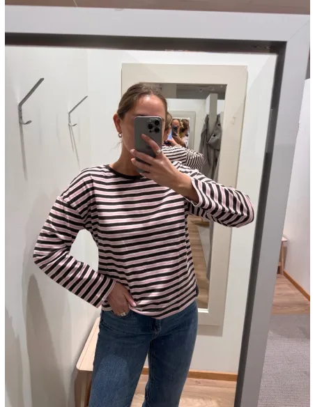 ONLNEW SOPH LIFE L/S O-NECK TOP