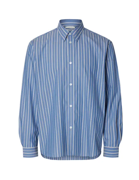 SLHRLXBEN STRIPE LS SHIRT