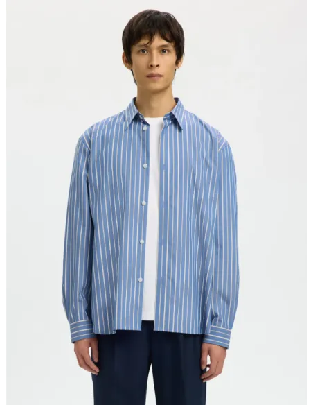 SLHRLXBEN STRIPE LS SHIRT