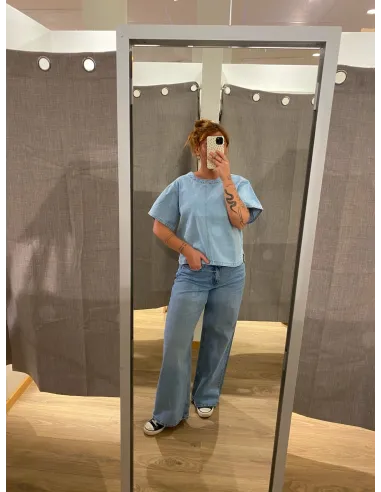 JXMAXINE DENIM TUNIC DENIM